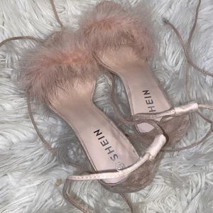 Pink heels